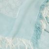 Gucci Monogrammed Scarf in Blue (aqua) - Lyst