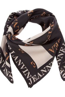 Lanvin Logo Scarf - Lyst