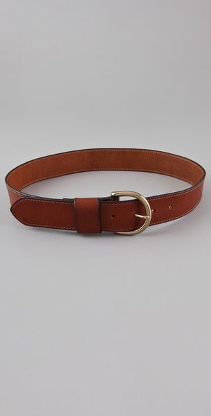 Madewell Perfect Leather Belt - Lyst