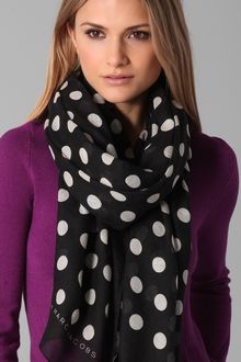 Marc By Marc Jacobs Hot Dot Scarf - Lyst