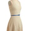 Modcloth Getaway For The Day Dress in White (blue) - Lyst