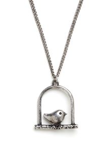 ModCloth Bird Perfect Necklace - Lyst