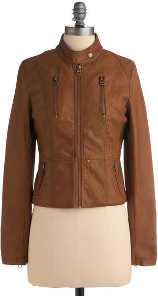 ModCloth Visibility Oak Jacket - Lyst