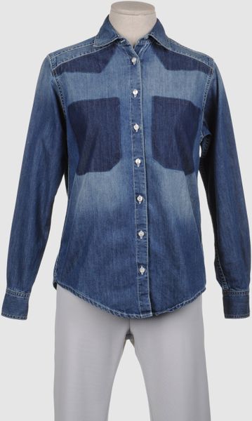 See By Chloé See By Chloe  Denim Shirts in Blue - Lyst