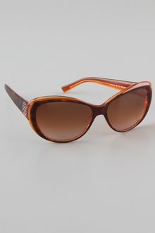 Tory Burch Logo Cat Eye Sunglasses - Lyst