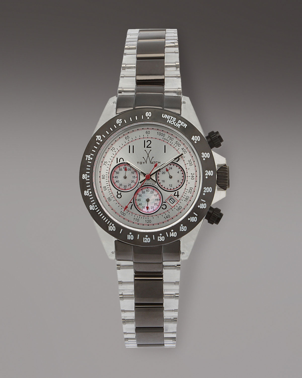 Toy Watch Twotone Chronograph Watch in Silver for Men Lyst