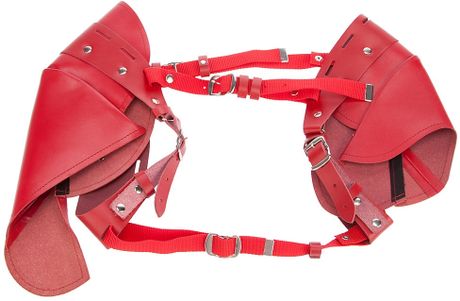 Comme Des Garçons Leather Belt in Red - Lyst