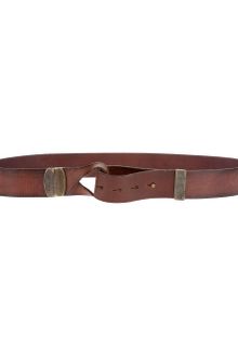 Diesel Black Gold Leather Belt - Lyst