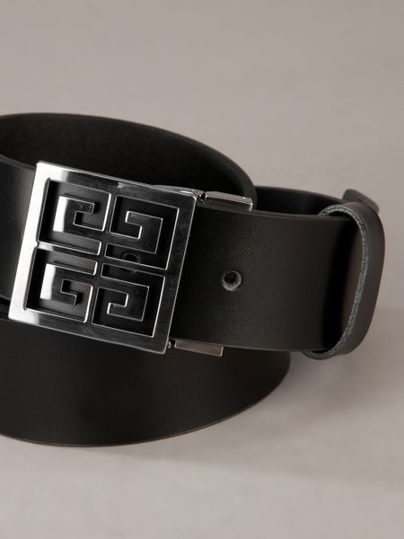 Givenchy Logo Belt in Black for Men | Lyst