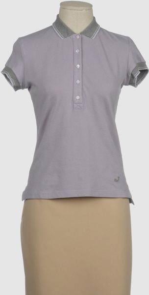 Jacob Cohen Polo Shirts in Purple (lilac) - Lyst