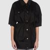 Mm6 By Maison Martin Margiela Fulllength Jacket in Black - Lyst