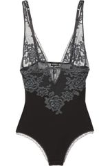 La Perla Lace and Mesh Bodysuit