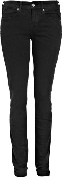 Levi's Empire Midrise Skinny Jeans in Black - Lyst