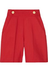 Yves Saint Laurent Cotton-Canvas Shorts