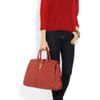 Yves Saint Laurent Cabas Chyc Leather Tote in Red - Lyst