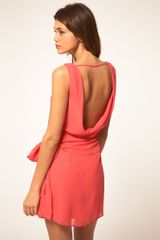ASOS Collection Asos Tulip Dress with Tie Back