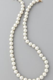 Kenneth Jay Lane Pearl Necklace - Lyst