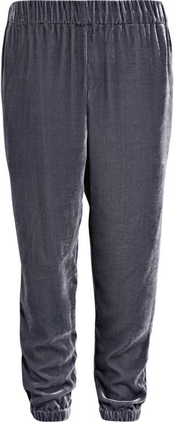  Velvet Slouchy Pants 