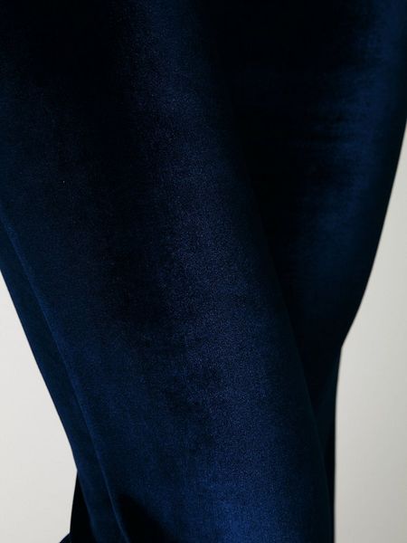 Free People Royal Velvet Bell Bottom in Blue (royal blue) | Lyst