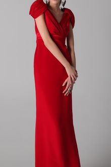 Notte By Marchesa V Neck Gown - Lyst
