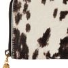 Alexander Mcqueen Peppered Pony Continental Wallet in Animal - Lyst