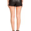 Alexander Wang Leather Short in Black in Black - Lyst