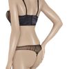 La Perla New Venus Satin Balconette Bra in Brown - Lyst