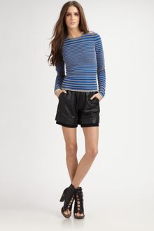 Alexander Wang Engineered Striped Top - Lyst