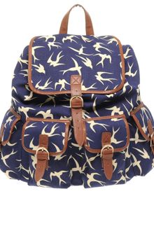 ASOS Collection Asos Bird Print Rucksack - Lyst