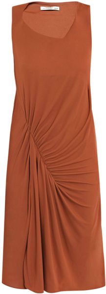 Balenciaga Rust Dress - Lyst