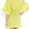 Diane Von Furstenberg Sporty Kleio Linen Tunic in Green - Lyst