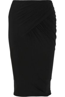 Donna Karan New York Stretch-jersey Pencil Skirt - Lyst