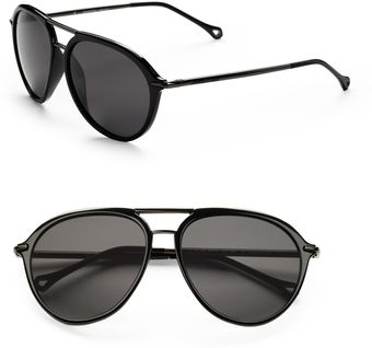 Ermenegildo Zegna Aviator Sunglasses - Lyst