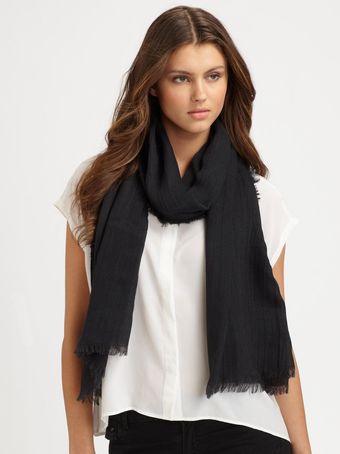 Gucci Calicotto Gg Patterned Stole Scarf - Lyst