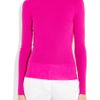 Michael Kors Ribbed Cashmere Sweater in Pink - Lyst