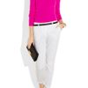 Michael Kors Ribbed Cashmere Sweater in Pink - Lyst