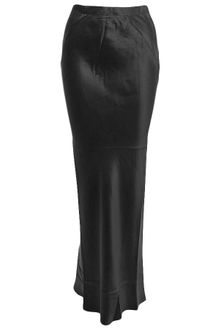 T By Alexander Wang Silk Long Skirt - Lyst