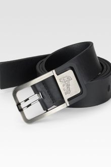 Versace Signature Leather Belt - Lyst