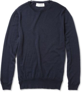 Semi-sheer Wool Sweater 