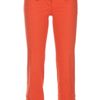 Dolce & Gabbana Archive Cropped Trouser in Orange - Lyst