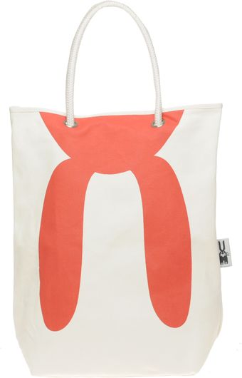  Rabbit Head Shopper With Rope Detail 