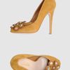 Sebastian Pumps With Open Toe in Orange - Lyst