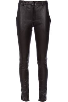 The Row Lambskin Trouser - Lyst