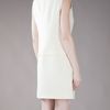 Philosophy Di Alberta Ferretti Sleeveless Wool Dress in Beige (cream) - Lyst