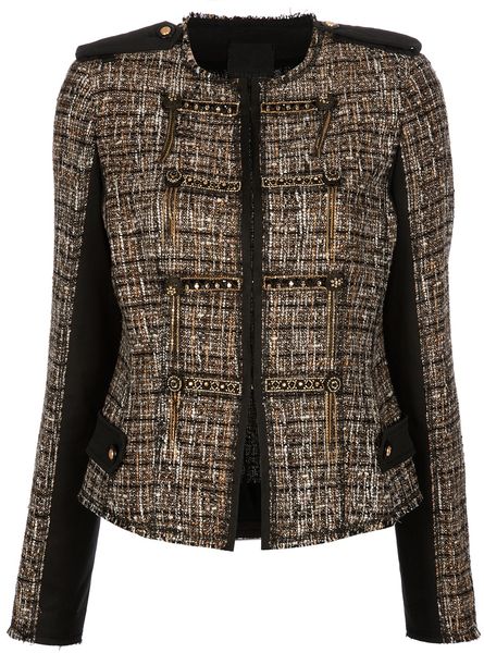 Pinko Monaco Jacket in Brown - Lyst
