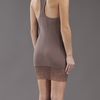 Raquel Allegra Lace Hem Slip Dress in Purple (plum) - Lyst