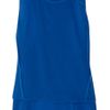 Alexander Wang Enzyme Racerback Silk Tank in Blue (azure) - Lyst