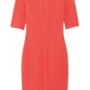 Diane Von Furstenberg Saturn Stretchjersey Dress in Red (papaya) - Lyst