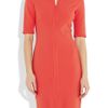 Diane Von Furstenberg Saturn Stretchjersey Dress in Red (papaya) - Lyst