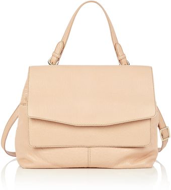 DKNY Eggshell Double Flap Shoulder Bag - Lyst